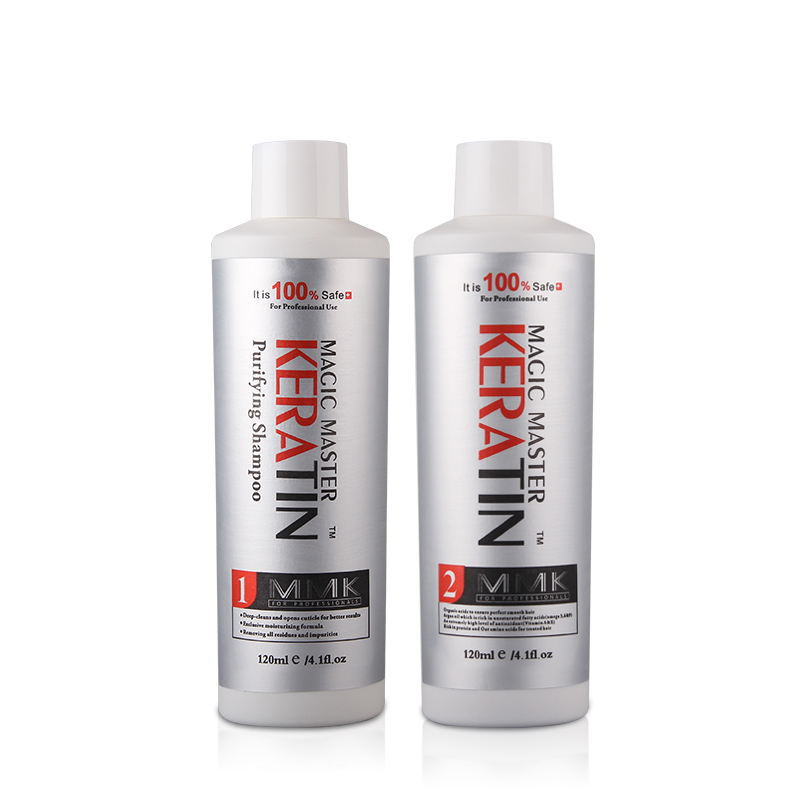 Hair Care Keratin Shampoo - Бесплатный Формалин-кератин, 120 мл, кокосовое средство