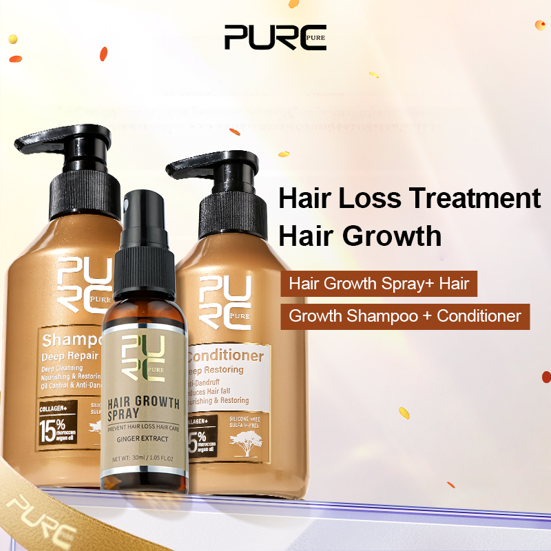 Hair Care Keratin Shampoo - PURC Марокко Шампунь с аргановым маслом
