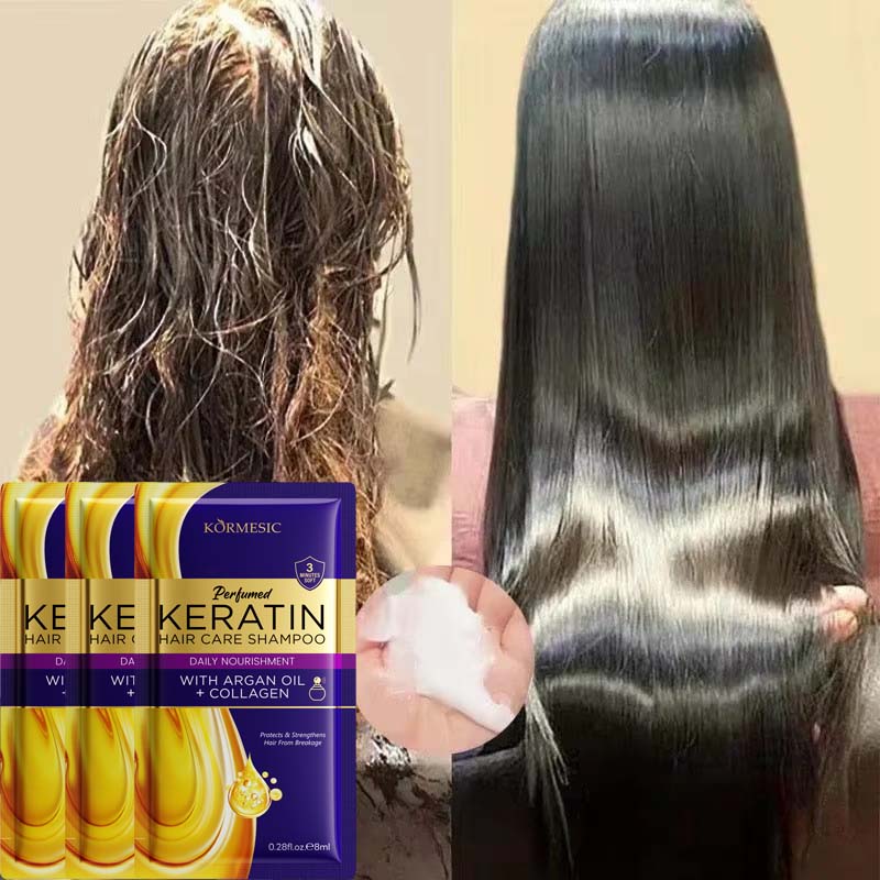 Hair Care Keratin Shampoo - Магическая кератиновая маска для волос 5