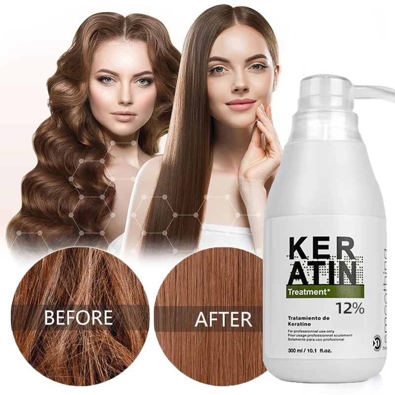 Hair Care Keratin Shampoo - Профессиональное Кератиновое лечение для сглаживания волос