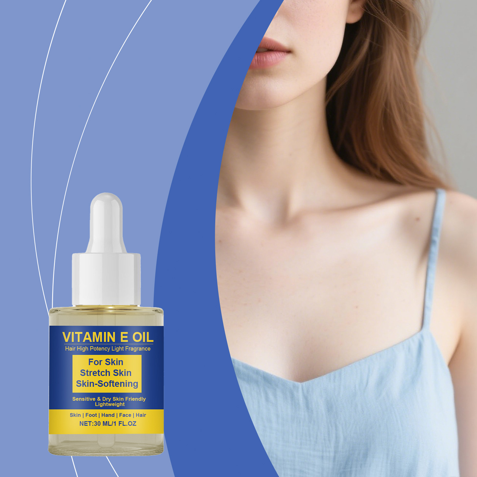 Hair Care Vitamin - Масло с витамином Е - нежное