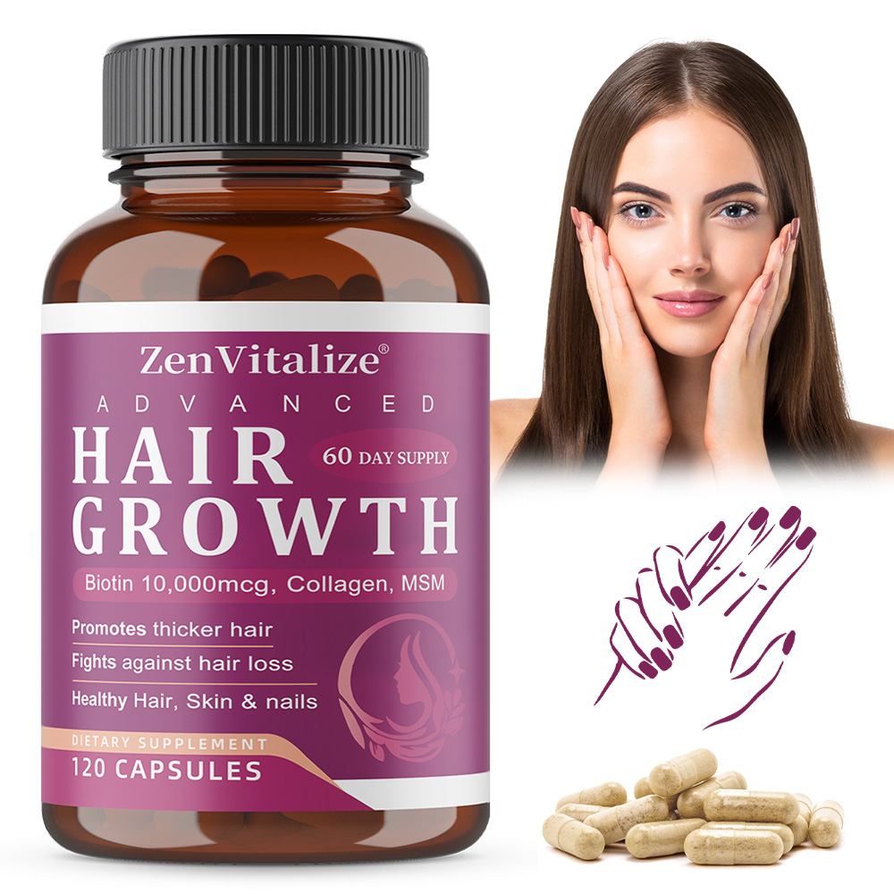 Hair Care Vitamin - Капсулы с биотином и коллагеном -