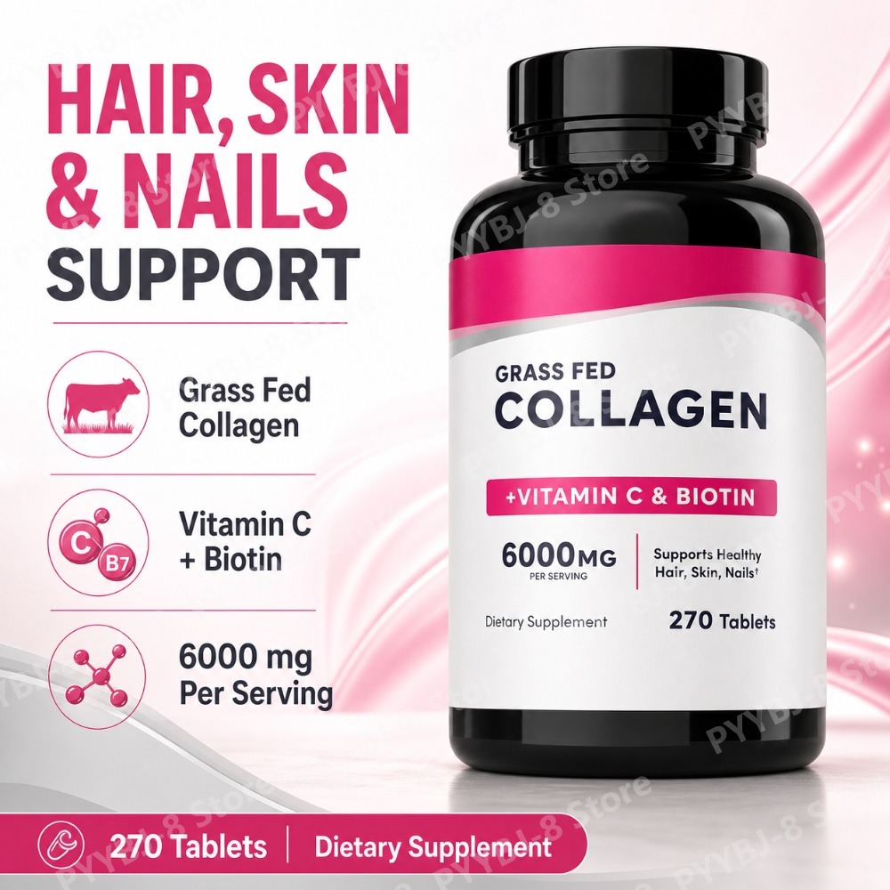 Hair Care Vitamin - Коллагеновые таблетки 6000 мг с витамином