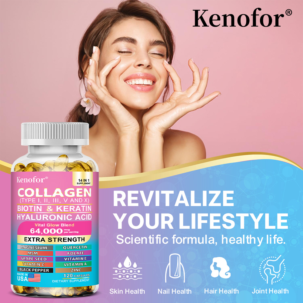 Комплексные коллагеновые капсу – обзор и цена Hair Care Vitamin
