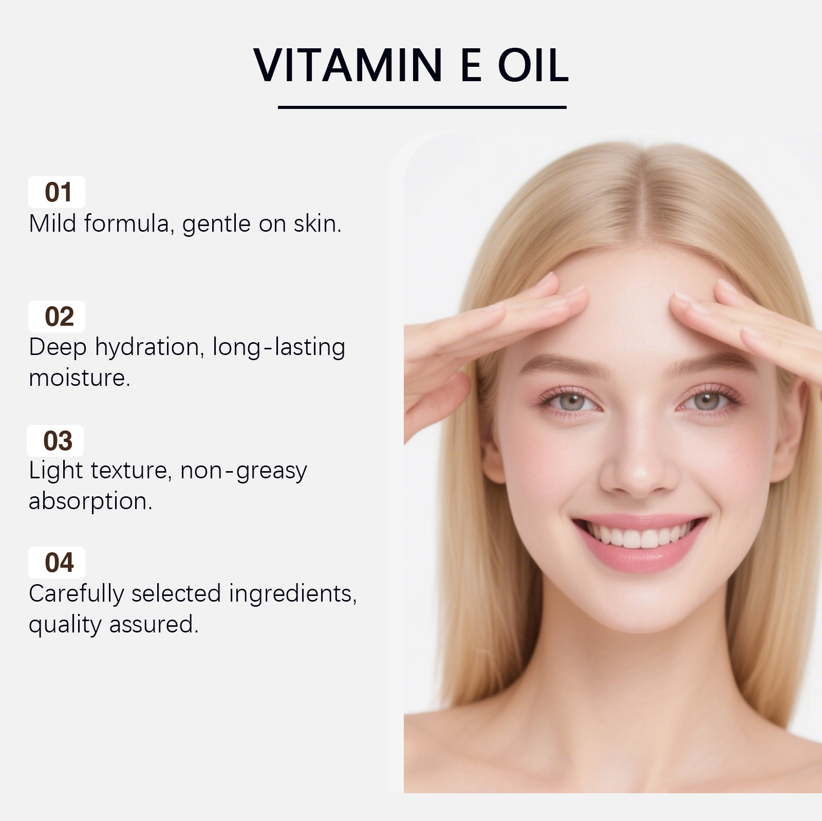 Масло с витамином Е - нежное у – обзор и цена Hair Care Vitamin